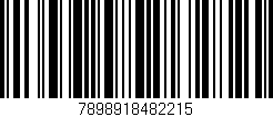 Código de barras (EAN, GTIN, SKU, ISBN): '7898918482215'