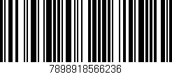 Código de barras (EAN, GTIN, SKU, ISBN): '7898918566236'