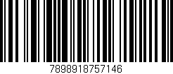 Código de barras (EAN, GTIN, SKU, ISBN): '7898918757146'