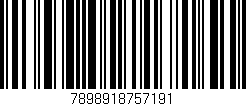 Código de barras (EAN, GTIN, SKU, ISBN): '7898918757191'