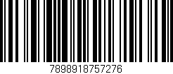 Código de barras (EAN, GTIN, SKU, ISBN): '7898918757276'