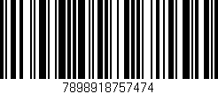Código de barras (EAN, GTIN, SKU, ISBN): '7898918757474'