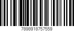 Código de barras (EAN, GTIN, SKU, ISBN): '7898918757559'