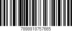 Código de barras (EAN, GTIN, SKU, ISBN): '7898918757665'