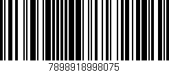 Código de barras (EAN, GTIN, SKU, ISBN): '7898918998075'