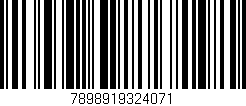 Código de barras (EAN, GTIN, SKU, ISBN): '7898919324071'