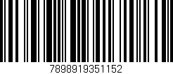 Código de barras (EAN, GTIN, SKU, ISBN): '7898919351152'