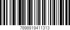 Código de barras (EAN, GTIN, SKU, ISBN): '7898919411313'