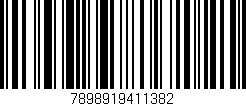 Código de barras (EAN, GTIN, SKU, ISBN): '7898919411382'