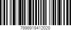 Código de barras (EAN, GTIN, SKU, ISBN): '7898919412020'