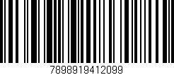 Código de barras (EAN, GTIN, SKU, ISBN): '7898919412099'
