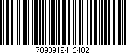 Código de barras (EAN, GTIN, SKU, ISBN): '7898919412402'
