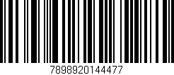 Código de barras (EAN, GTIN, SKU, ISBN): '7898920144477'