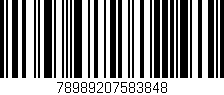 Código de barras (EAN, GTIN, SKU, ISBN): '78989207583848'