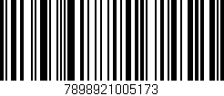 Código de barras (EAN, GTIN, SKU, ISBN): '7898921005173'