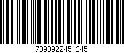 Código de barras (EAN, GTIN, SKU, ISBN): '7898922451245'