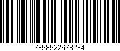 Código de barras (EAN, GTIN, SKU, ISBN): '7898922678284'