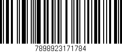 Código de barras (EAN, GTIN, SKU, ISBN): '7898923171784'