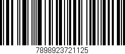 Código de barras (EAN, GTIN, SKU, ISBN): '7898923721125'