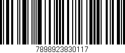 Código de barras (EAN, GTIN, SKU, ISBN): '7898923830117'