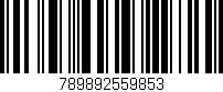 Código de barras (EAN, GTIN, SKU, ISBN): '789892559853'