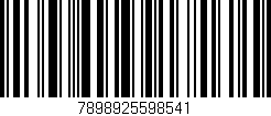 Código de barras (EAN, GTIN, SKU, ISBN): '7898925598541'