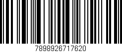 Código de barras (EAN, GTIN, SKU, ISBN): '7898926717620'