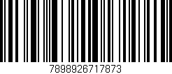 Código de barras (EAN, GTIN, SKU, ISBN): '7898926717873'