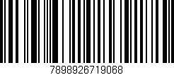 Código de barras (EAN, GTIN, SKU, ISBN): '7898926719068'