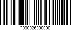 Código de barras (EAN, GTIN, SKU, ISBN): '7898926908080'