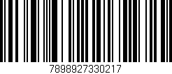 Código de barras (EAN, GTIN, SKU, ISBN): '7898927330217'
