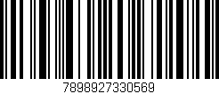 Código de barras (EAN, GTIN, SKU, ISBN): '7898927330569'