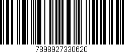 Código de barras (EAN, GTIN, SKU, ISBN): '7898927330620'