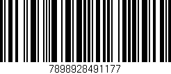 Código de barras (EAN, GTIN, SKU, ISBN): '7898928491177'