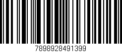 Código de barras (EAN, GTIN, SKU, ISBN): '7898928491399'