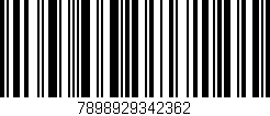 Código de barras (EAN, GTIN, SKU, ISBN): '7898929342362'