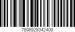 Código de barras (EAN, GTIN, SKU, ISBN): '7898929342409'