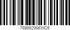 Código de barras (EAN, GTIN, SKU, ISBN): '7898929983428'