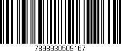 Código de barras (EAN, GTIN, SKU, ISBN): '7898930509167'