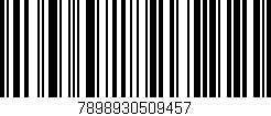 Código de barras (EAN, GTIN, SKU, ISBN): '7898930509457'