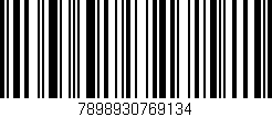 Código de barras (EAN, GTIN, SKU, ISBN): '7898930769134'