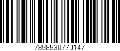 Código de barras (EAN, GTIN, SKU, ISBN): '7898930770147'