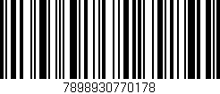 Código de barras (EAN, GTIN, SKU, ISBN): '7898930770178'