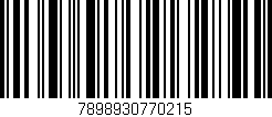 Código de barras (EAN, GTIN, SKU, ISBN): '7898930770215'