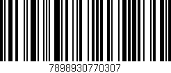 Código de barras (EAN, GTIN, SKU, ISBN): '7898930770307'
