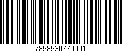 Código de barras (EAN, GTIN, SKU, ISBN): '7898930770901'