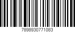 Código de barras (EAN, GTIN, SKU, ISBN): '7898930771083'