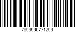 Código de barras (EAN, GTIN, SKU, ISBN): '7898930771298'