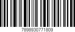 Código de barras (EAN, GTIN, SKU, ISBN): '7898930771809'