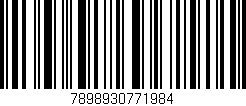 Código de barras (EAN, GTIN, SKU, ISBN): '7898930771984'